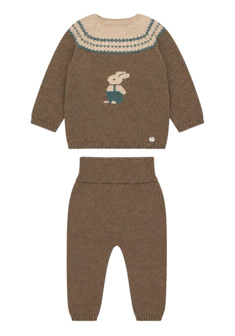 Beige wool baby set PAZ RODRIGUEZ | 112970/ANBEIGE