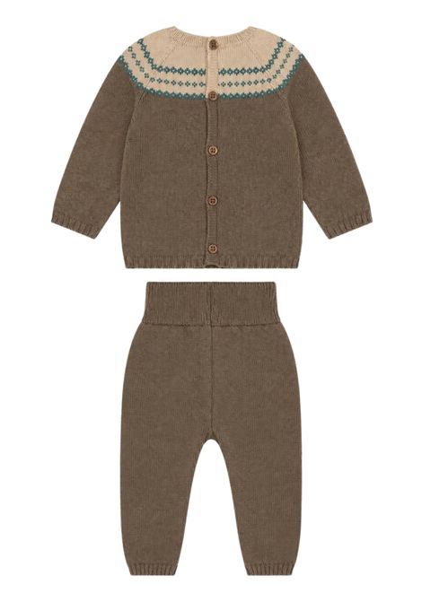 Beige wool baby set PAZ RODRIGUEZ | 112970/ANBEIGE
