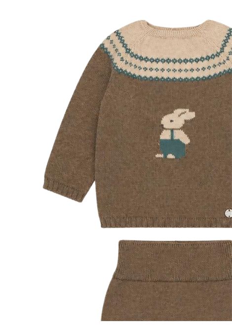 Beige wool baby set PAZ RODRIGUEZ | 112970/ANBEIGE