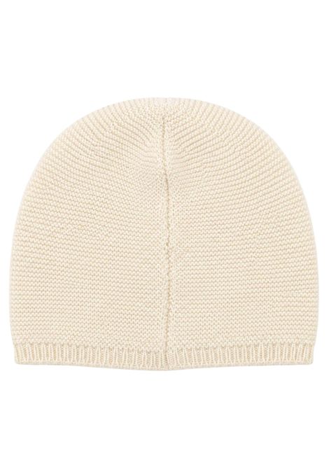 Cream cotton and cashmere baby hat PAZ RODRIGUEZ | 120974/ANPANNA