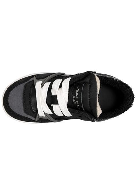 Scarpe bambino nere in pelle Philippe Model | 82239/PIANERO