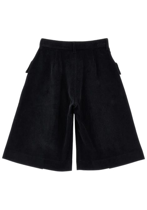 Bermuda bambino nero in velluto PHILOSOPHY | I1F406/ANNERO
