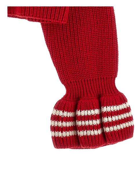 Red wool sweater for girls PHILOSOPHY | I9F603/ANROSSO