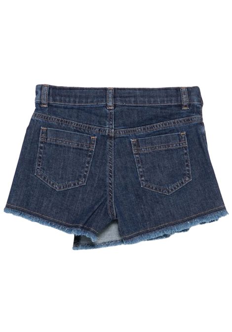Girls' blue denim cotton skirt PHILOSOPHY | I9F700/ANDENIM