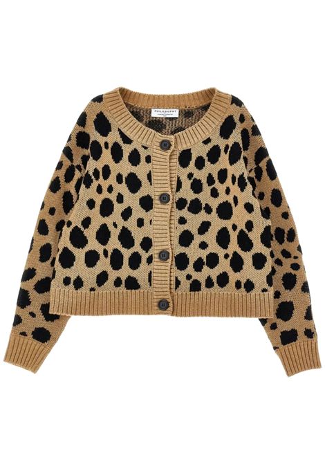 Cardigan bambina beige in misto lana PHILOSOPHY | I9F802/ANBEIGE