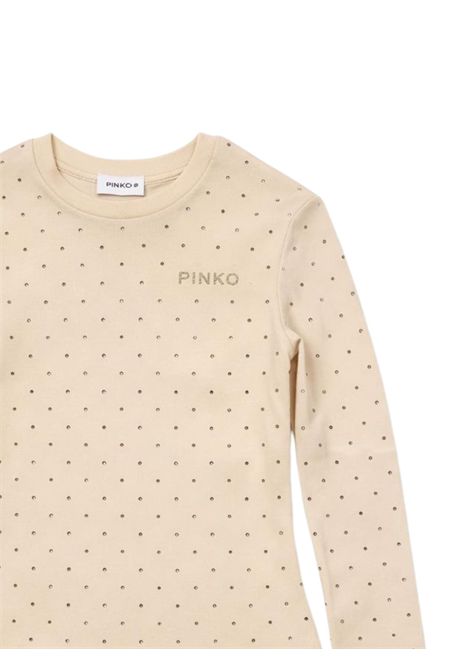 Body bambina carne in velo Pinko | KFBD002/SUCARNE