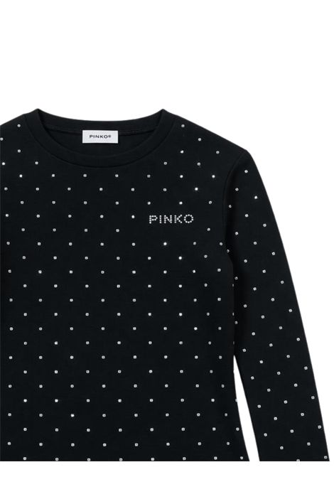 Body bambina nero in velo Pinko | KFBD002/SUNERO