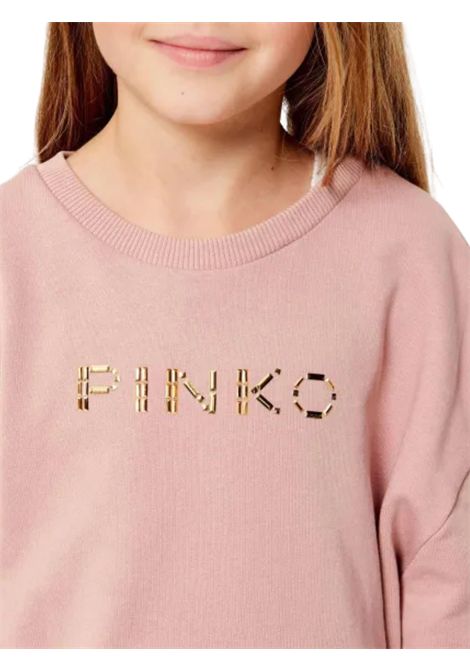Felpa bambina rosa in cotone Pinko | KFFE011/SUROSA