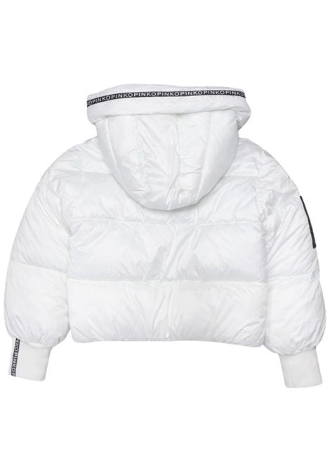 Giubbino bambina bianco imbottito Pinko | KFGB009CBIANCO