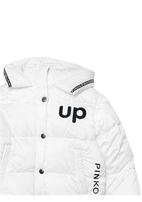 Giubbino bambina bianco imbottito Pinko | KFGB009CBIANCO