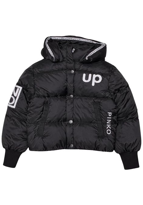 Giubbino bambina nero imbottito Pinko | KFGB009CNERO