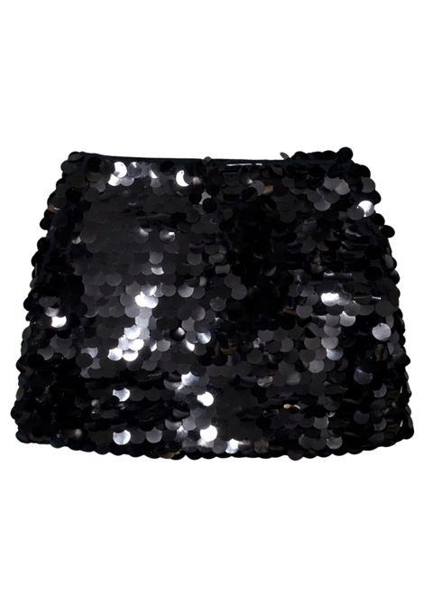 Black sequin skirt for girls Pinko | KFGO010C/SUNERO