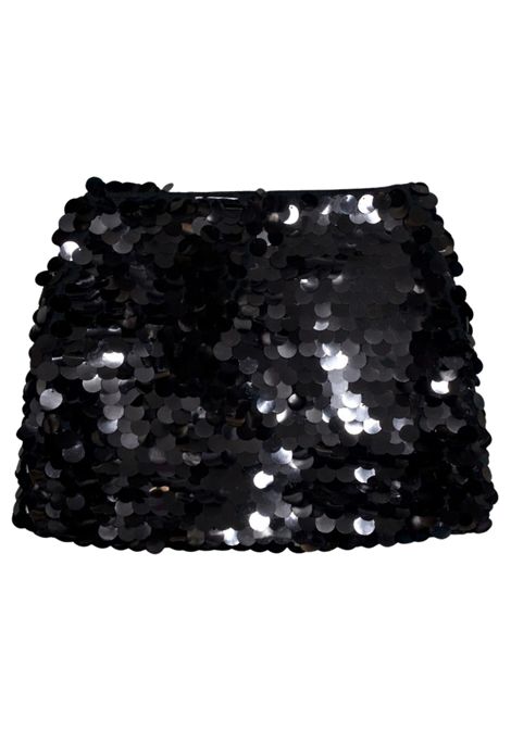 Gonna bambina nera in paillettes Pinko | KFGO010C/SUNERO