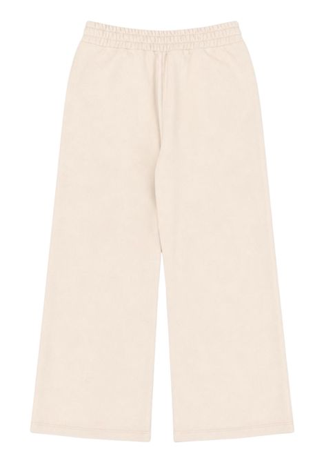 Beige cotton trousers for girls Please | FJ23040G78/DEBEIGE