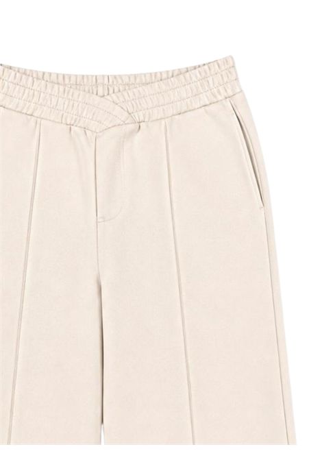 Beige cotton trousers for girls Please | FJ23040G78/DEBEIGE