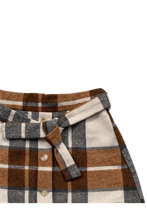 Gonna neonata beige in cotone Please | GB03103/MABEIGE