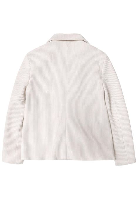 Beige velvet jacket for girls Please | JB47062/MABEIGE