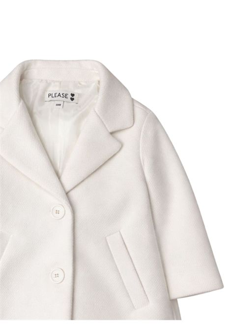 Cappotto neonata in misto viscosa Please | JB74120/MAPANNA