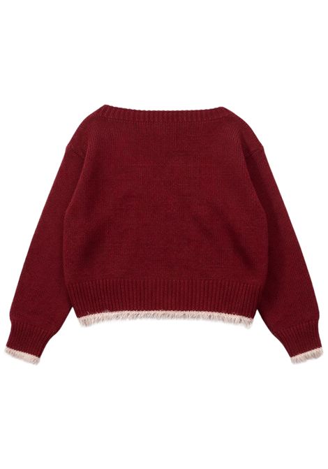 Maglione bambina in misto viscosa Please | NB45230G/MABORDEAU