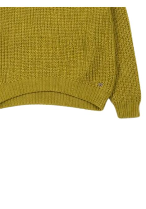 Maglione bambina in lana e viscosa Please | NB46230/MAVERDE