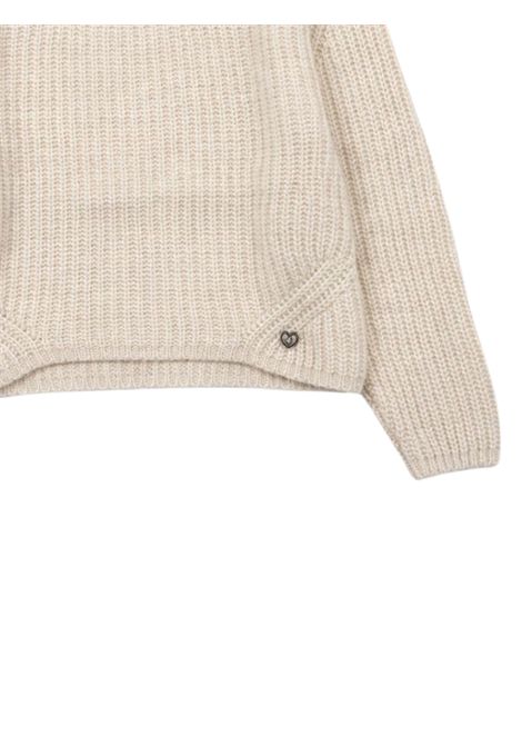 Maglione bambina in lana e viscosa Please | NB68230/MABEIGE