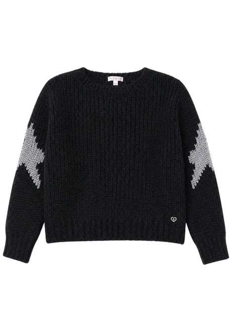 Girls' wool blend sweater Please | NB69230G55/DENERO