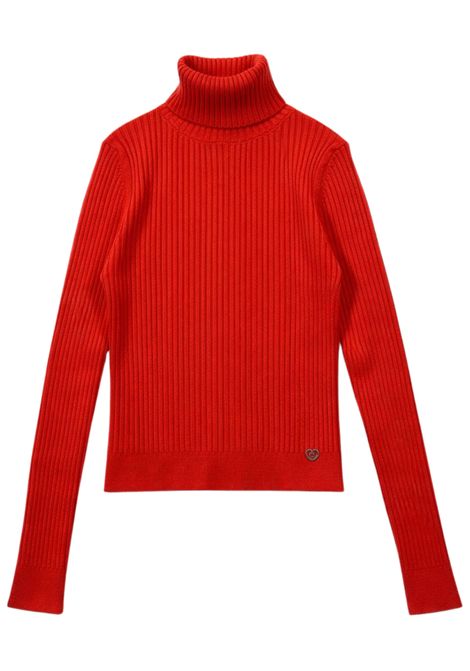 Lupetto bambina in misto viscosa Please | NB78230/MAROSSO