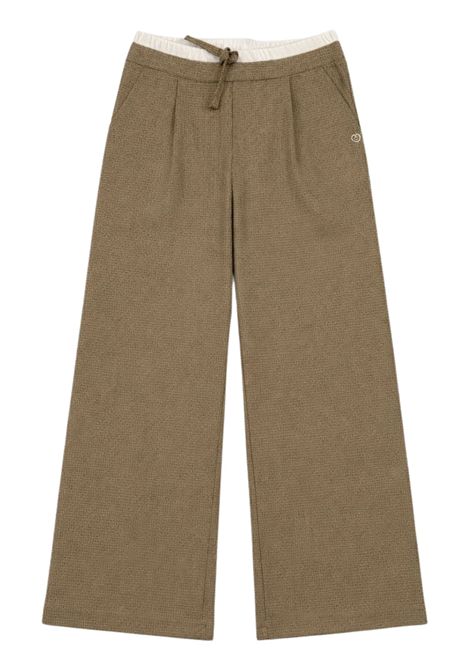 Pantalone bambina in misto viscosa Please | PE20103G/MAMULTICOLOR