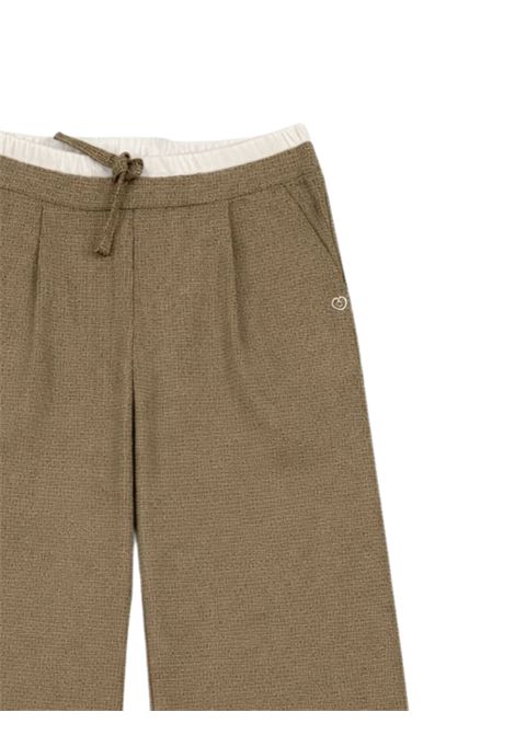 Pantalone bambina in misto viscosa Please | PE20103G/MAMULTICOLOR