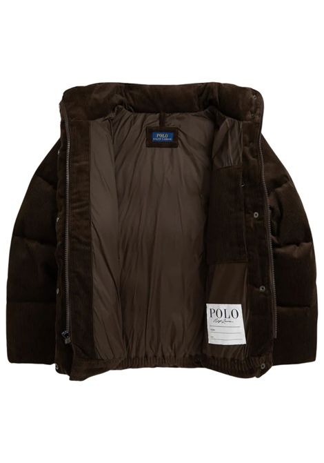 Giubbino bambino marrone imbottito RALPH LAUREN | 313978742001/DEBMARRONE