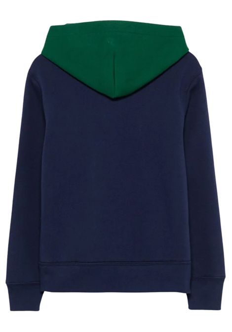 Felpa bambino blu in cotone RALPH LAUREN | 322952489001/DEBBLU