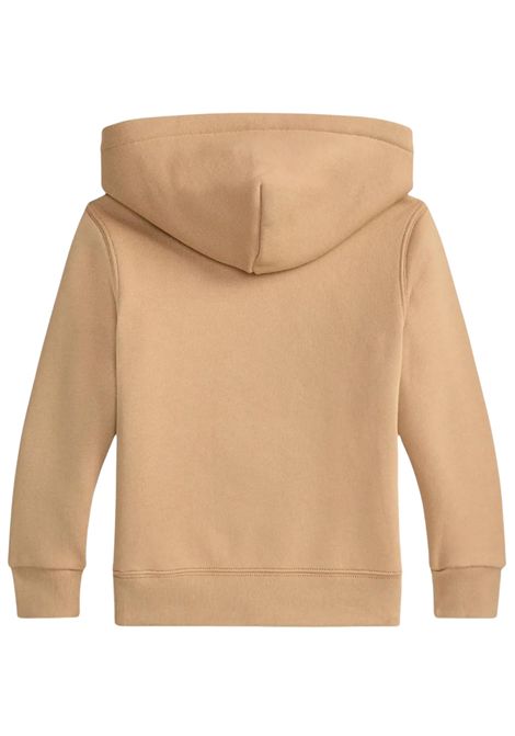 Felpa bambino beige in cotone RALPH LAUREN | 749954/DEBBEIGE