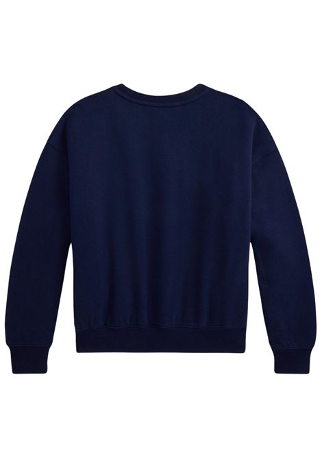 Felpa unisex blu in cotone RALPH LAUREN | 979037/DEBBLU