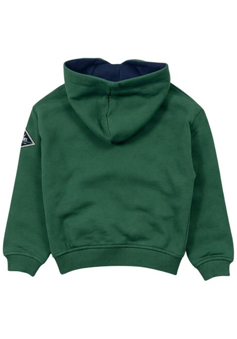 Felpa bambino verde in cotone ROY ROGER'S | F10100/SUVERDE