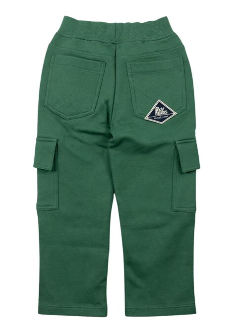 Pantalone bambino verde in cotone ROY ROGER'S | F11200/SUVERDE