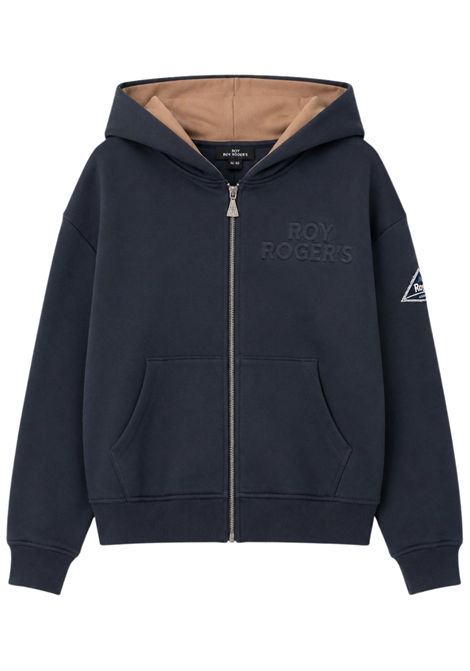 Grey cotton sweatshirt for children ROY ROGER'S | RF124/DEBGRIGIO
