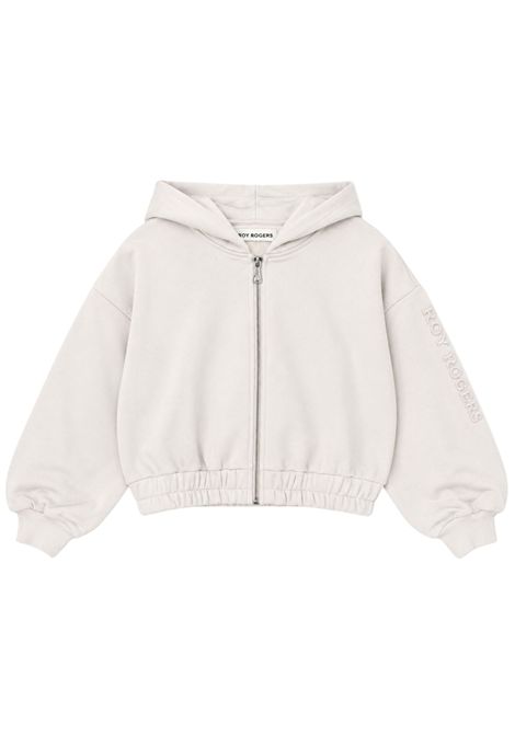 Beige cotton sweatshirt for girls ROY ROGER'S | RF168/DEBBEIGE