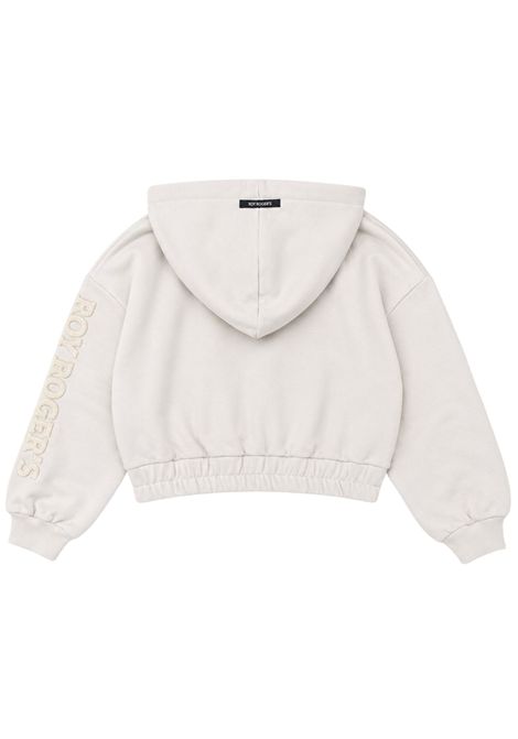 Beige cotton sweatshirt for girls ROY ROGER'S | RF168/DEBBEIGE