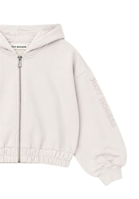 Beige cotton sweatshirt for girls ROY ROGER'S | RF168/DEBBEIGE