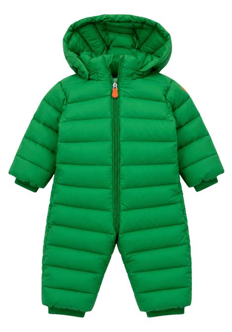 Eskimo neonato unisex verde SAVE THE DUCK | I30002X/MVERDE