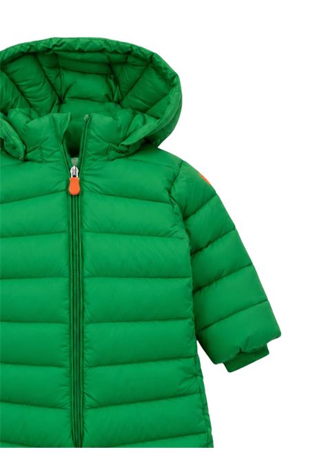 Eskimo neonato unisex verde SAVE THE DUCK | I30002X/MVERDE