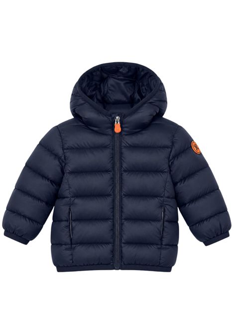 Giubbino neonato blu imbottito SAVE THE DUCK | I30003X/MBLU