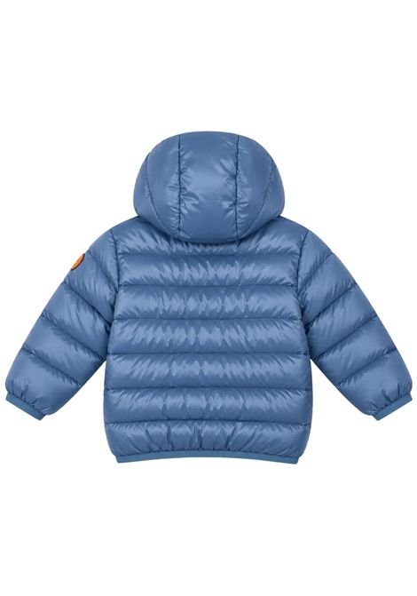 Giubbino neonato azzurro imbottito SAVE THE DUCK | I30005G/MAZZURRO