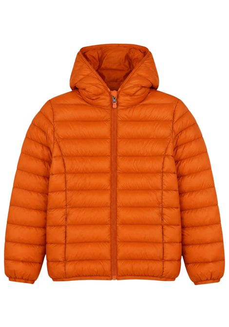 Giubbino bambino arancio trapuntato SAVE THE DUCK | J30650B/MARANCIO
