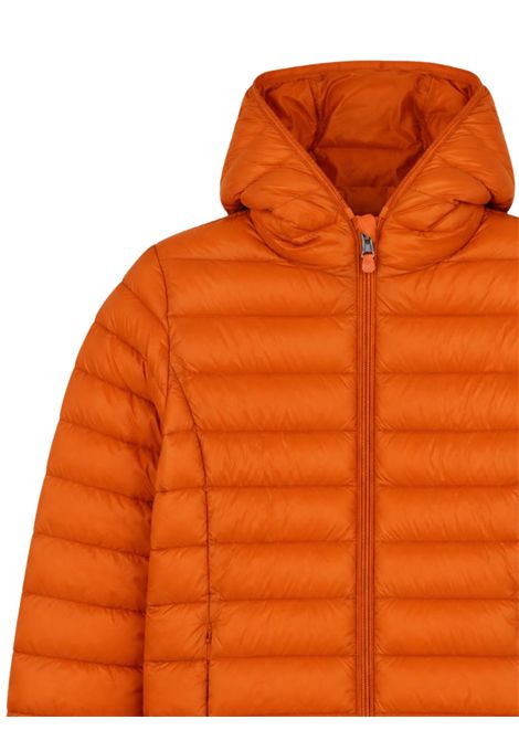Giubbino bambino arancio trapuntato SAVE THE DUCK | J30650B/MARANCIO