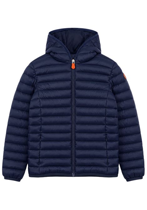 Giubbino bambino blu trapuntato SAVE THE DUCK | J30650B/MBLU