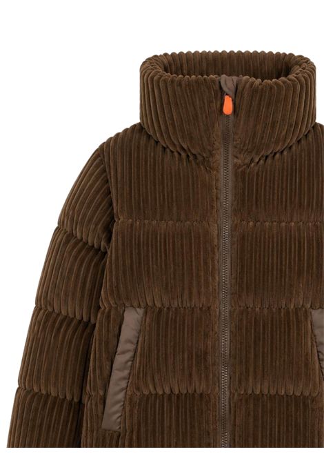 Giubbino bambina marrone in velluto SAVE THE DUCK | J31466G/MMARRONE