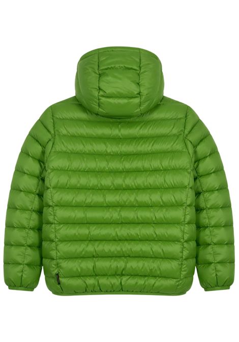 Green nylon jacket for children SAVE THE DUCK | J31859B/MVERDE