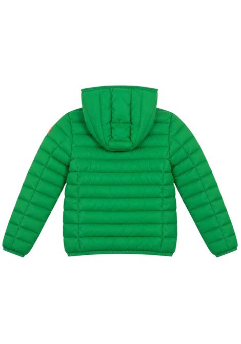 Green unisex jacket with hood SAVE THE DUCK | J32310G/MVERDE