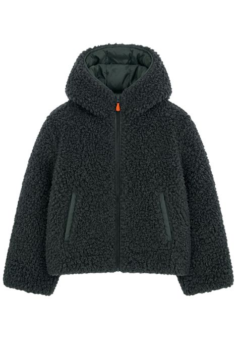 Pelliccia bambina verde scuro SAVE THE DUCK | J32369G/MVERDE